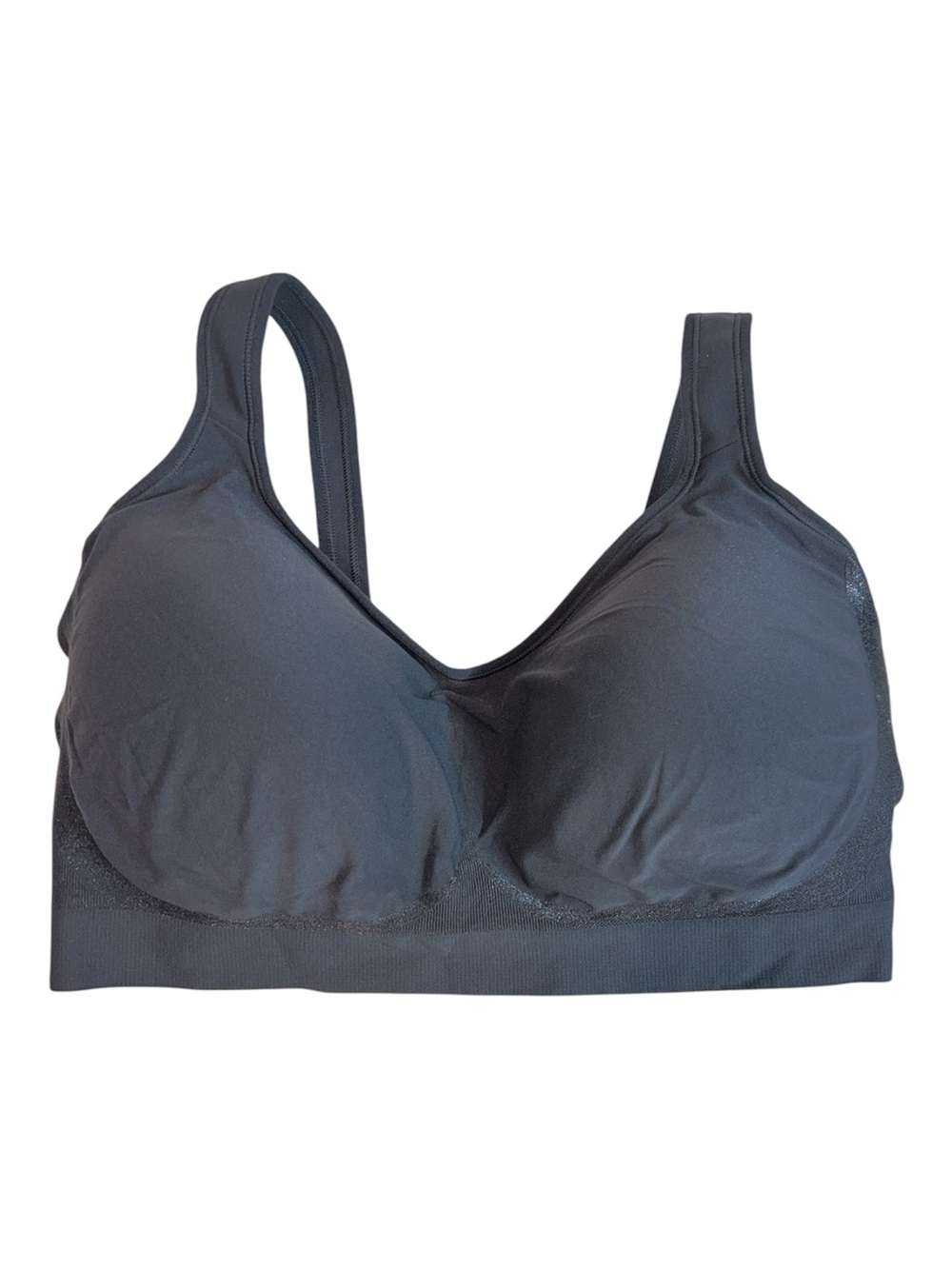 Truekind Daily Comfort Wirefree Shaper Bra Size 3XL Black New